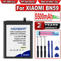 HSABAT 5500mAh BN59 Battery for Xiaomi Redmi Note 10 / Redmi Note 10S / Redmi Note 10 Pro