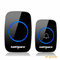 Taffware Bel Rumah Kantor Wireless Waterproof Tanpa Kabel