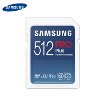 New Samsung SD Card Digital Camera Professiona SDXC high speed 160M/S 4K U3 camera Memory card 64GB 128GB 256GB 512gb PROPlus