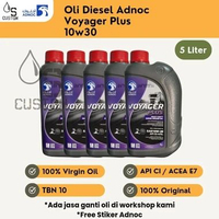 Oli Diesel Adnoc Voyager Plus 10w30 5 Liter