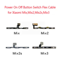 1pcs Original For Xiaomi Mi Mix 4 3 2S 2 Civi Mix3 Mix4 Max 2 3 Power Button On Off Volume Switch Connector Flex Cable