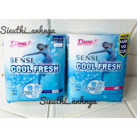 Gói 8 Miếng Băng Vệ Sinh Diana Cool Fresh Siêu Mỏng