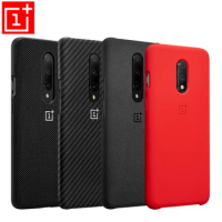 Oneplus 6T / 6/ 7 Case Original 100% from Oneplus Official Protective Cover Nylon bumper Sandstone Case one plus 6 Oneplus 6T