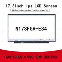 30pin N173FGA-E34 17.3 inch 1600*900 Wholesale LCD Panel Laptop Monitor Replacement LCD Screen
