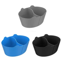 Slow Cooker Divider Liner Convenient Stew Pot Silicone Liners Easy to Clean Silicone Material Slow Cooker Divider Liner