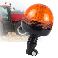 3 Mode LED Emergency Warning Flash Roof Strobe Signal Rotating Amber Beacon Tractor Light for Truck Trailer 12v 24v