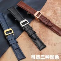 High quality watch strap For IWC leather strap pilot flamethrower top gun21mm 22mm foldable buckle strap accessory