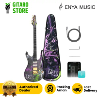 Gitar Enya Inspire Iris Smart Guitar Electric Enya Inspire Plus Effect With Bag 24 Fret Iris