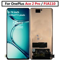 6.74''Original AMOLED For OnePlus Ace 2 Pro LCD Display Touch Panel Screen Digitizer Replacemen For OnePlus Ace 2Pro LCD PJA110