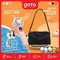 [Goto Paket Bundling 2 In 1] Kipas Angin Mini Fan Portable + Tas Bahu Shoulder Bag Wanita Korea Simp