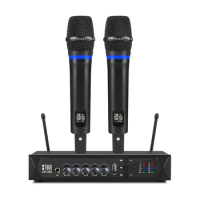 UH-330 professional karaoke wireless microphone system with USB receiver for home karaoke