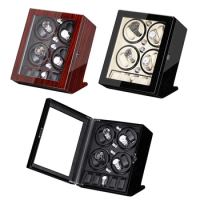 Automatic Mechanical Watch Winder Boxes Rotator 8+5 Watches Winding Organizer Display Storage Boxes