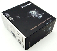 舒伯樂 Superlux HD668B 半封閉式全罩監聽耳機,可更換耳機線,公司貨保固
