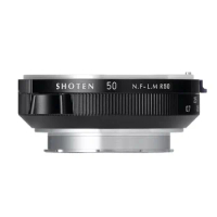 SHOTEN Nikon F AI to Leica M Rangefinder Focus 50mm Lens Adapter For Leica M1 M3 M6 M9 M10 M240 M-P
