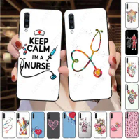 Nurse Medical Medicine Phone Cover For Samsung Galaxy A12 A13 A14 A20S A21S A22 A23 A32 A50 A51 A52 A53 A70 A71 A73 5G Cases