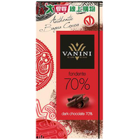 VANINI 70%醇黑巧克力100G【愛買】