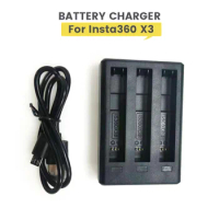 Battery Charger X3 Batteries Charging Butler Fast Charging Hub For Insta360 ONE X 3 Battery Accessories