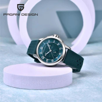 PAGANI DESIGN Watch New Quartz Wristwatch Sapphire Glass Men's Steel Watches Sports Business Watch for Men reloj hombre PD1780