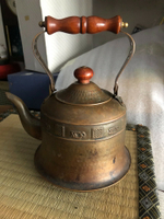 日本回流純銅水壺鑄銅水壺老銅壺