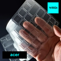 【YADI】acer TravelMate TMP214-54-794F 專用 高透光SGS抗菌鍵盤保護膜(防塵 抗菌 防水 光學級TPU)