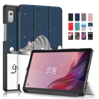 For Lenovo Tab M9 2023 Case 9.0 inch Slim Laeather Stand Tablet Cover for Lenovo Tab M9 Case TB-310FU TB310XC Protective Shell