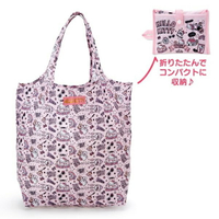大賀屋 日貨 hello kitty 購物包 收納包 手提 包包 環保袋 粉 三麗鷗 凱蒂貓 正版 J00040201