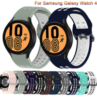 Original Silicone Strap For Samsung Galaxy Watch 4 classic 46mm 42mm smart watch Sport Bracelet Galaxy Watch 4 44mm 40mm Correa