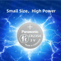 Panasonic CR2354 button battery 3V lithium battery for instruments remote control Rice cooker Bread machine Tesla car key