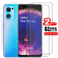 2PCS FOR OPPO Find X5 Lite 6.43" Tempered Glass Protective Cover ON FindX5Lite Reno7 5G OPPOReno7 Reno 7 Screen Protector Film