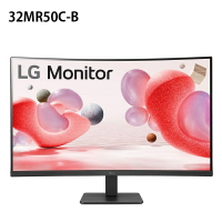 【最高折200+跨店點數22%回饋】LG 32MR50C-B 31.5 吋 Full HD 曲面護眼螢幕 1920x1080