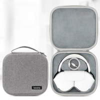 EVA Portable Headphone Carrying Case Waterproof Storage Bag Protective Travelling Handbag for Apple Airpods Max Headset
