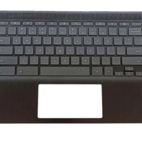 M47207-001 New For Chromebook 14 G7 Palmrest US Keyboard Bezel Upper Case
