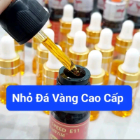 1 chai 7ml nhỏ đá vàng E11. áo vàng cho gà