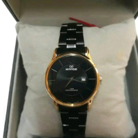 jam tangan wanita MIRAGE ORIGINAL, jam tahan air, analog, tanggal aktif stainless