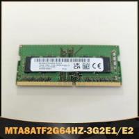 1PCS RAM 16GB 16G 1RX8 DDR4 3200 PC4-3200AA-SA2-11 For MT Notebook Memory MTA8ATF2G64HZ-3G2E1/E2