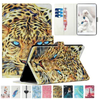 For Samsung Galaxy Tab S6 Lite Case SM-P610 P615 10.4'' Magnetic Folding Tiger Cover Funda Para Tablet for Samsung Tab S 6 Lite