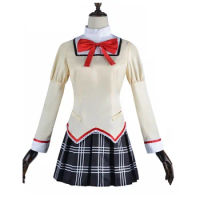 Unisex Anime Cos Akemi Homura Cosplay Costumes Halloween Christmas Party Uniform Sets Suits
