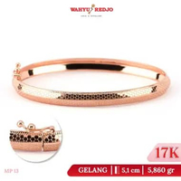 Gelang Emas Kadar 17K UBS Wahyu Redjo GL-17K-31207810-PMR