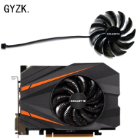 New For GIGABYTE GeForce GTX1050ti 1060 1070 1080 MiniITX Graphics Card Replacement Fan T129215SU