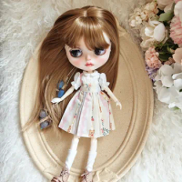 Blythe Doll clothes casual skirt spring cute handmade OB22 OB24 AZONE Blythe Doll Accessories Dress