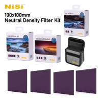 NiSi 100x100mm ND Filter Kit Neutral Density Filter ND Base Kit ND Long Exposure Kit ND Extreme Kit with Filter Pouch