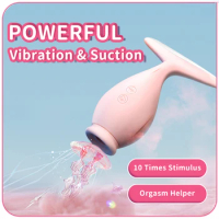 Sucking vibrator Sex toys Dual Facial Massager Powerful Nipples Suction Orgasm G Spot Clitoral Stimulation Sex Toys for Women