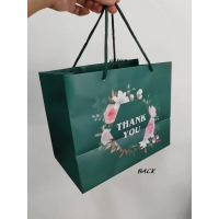10pcs Paper Bag Panjang Goodies Bag VIP Beg Bekas Nasi 22cmx12cmx18cm