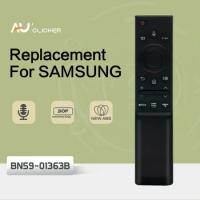 BN59-01363B Voice Remote Control for Samsung Smart TV NEO QLED/QLED Series Compatible with QN43LS03AAFXZA QN55LS03AAFXZA