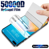 Full Cover Hydrogel Film For Huawei P30 P20 P40 Lite P50 P60 Pro Screen Protector For Huawei Mate 30 20 40 50 Pro Lite Film