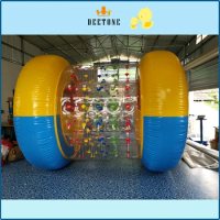 giant pool floating rolling inside human hamster inflatable water roller walking ball rental price