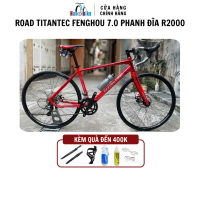 Xe Đạp Đua Road TITANTEC Fenghou 7.0 Phanh Đĩa Shimano Claris R2000 - Đạp Xe Đạp, Gắn Xe Đạp
