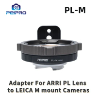 PEIPRO PL-M Lens Adapter Converter for ARRI PL Lens to LEICA M/M11/M10/M240/MP Cameras