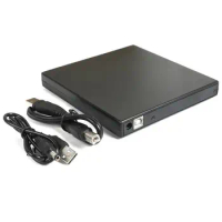 USB 2.0 Portable External DVD CD RW Player Burner Combo Drive Slim Reader Recorder Portatil For Windows 8/10 Laptop PC Desktop