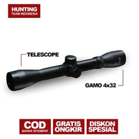 GAMO 4x15 Duplex Teleskop Mini Fixed Zoom Ringan & Praktis - Alat Olahraga Outdoor - Eksplorasi Alam